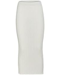 Eleventy - Midi Skirt Cotton - Lyst