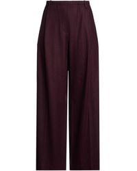 Liviana Conti - Plum Pants Cashmere, Polyamide - Lyst