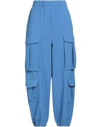 Semicouture - Pants Polyester, Viscose, Elastane - Lyst