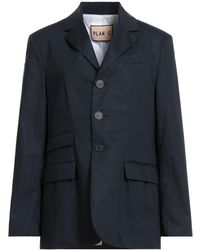 Plan C - Midnight Blazer Cotton - Lyst