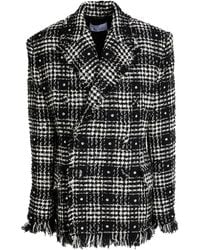 GIUSEPPE DI MORABITO - Blazer Cotton, Polyester, Wool, Synthetic Fibers, Polyamide - Lyst
