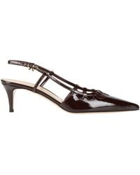 Gianvito Rossi - Dark Pumps Leather - Lyst