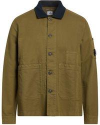 C.P. Company - Military Jacket Cotton, Polyamide, Elastane - Lyst