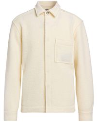 Xacus - Cream Jacket Virgin Wool - Lyst