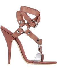 DSquared² - Antique Rose Thong Sandal Rubber - Lyst