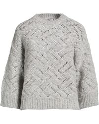 Peserico - Light Sweater Alpaca Wool, Virgin Wool, Polyamide, Viscose, Metal Fiber - Lyst