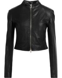 Kaos - Jacket Leather, Viscose, Polyamide, Elastane - Lyst