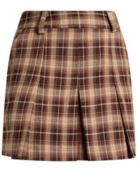 ViCOLO - Mini Skirt Polyester, Viscose, Elastane - Lyst