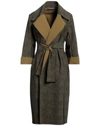La Petite Robe Di Chiara Boni - Overcoat & Trench Coat - Lyst