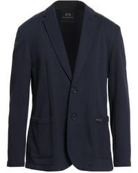ARMANI EXCHANGE - Blazer Cotton, Polyamide, Elastane - Lyst