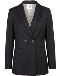 Semicouture - Blazer Virgin Wool, Polyester, Viscose, Elastane - Lyst