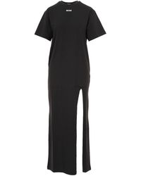 MSGM - Robe longue - Lyst