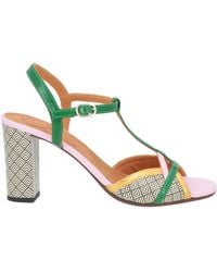 Chie Mihara - Cream Sandals Leather - Lyst