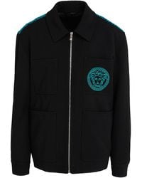 Versace - Jacket Virgin Wool, Polyamide, Polyester - Lyst