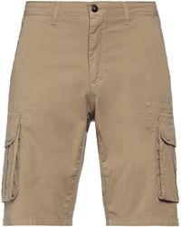 Squad² - Camel Shorts & Bermuda Shorts Cotton, Elastane - Lyst