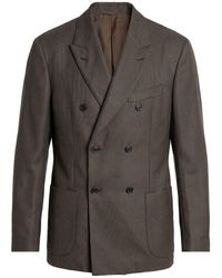 Caruso - Blazer Wool - Lyst