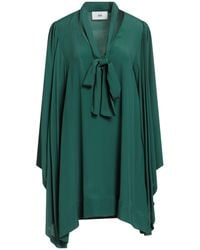 SOLOTRE - Mini Dress Acetate, Silk - Lyst