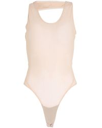 Alaïa - Bodysuit Polyamide, Elastane - Lyst