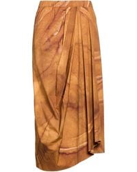 Gentry Portofino - Midi Skirt - Lyst