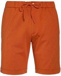 STEFAN BRANDT - Tan Shorts & Bermuda Shorts Cotton, Elastane - Lyst
