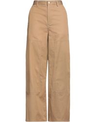 Celine - Camel Pants Cotton - Lyst