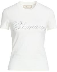 Blumarine - T-Shirt Cotton - Lyst