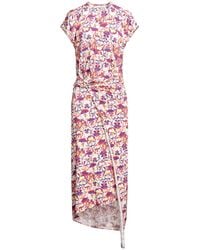 Rabanne - Midi Dress Viscose, Elastane - Lyst