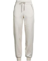 Eleventy - Cream Pants Cotton, Viscose, Elastane - Lyst