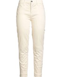 Kaos - Cream Pants Cotton, Lyocell, Elastane - Lyst