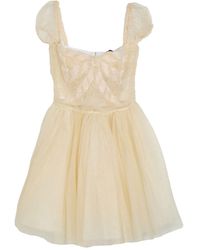 Elisabetta Franchi - Mini Dress - Lyst