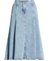 Alysi - Denim Skirt - Lyst