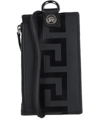 Versace - Document Holder Calfskin - Lyst