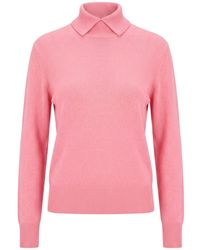 Rossopuro - Turtleneck Wool, Cashmere - Lyst
