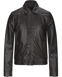 Moorer - Dark Jacket Lambskin - Lyst