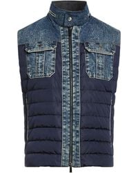 Moorer - Vest Polyester, Cotton, Elastane - Lyst