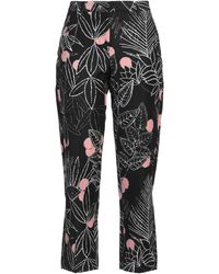 Paul Smith - Pants Viscose, Linen, Cotton - Lyst