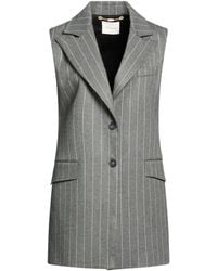 Manila Grace - Tailored Vest Polyester, Viscose, Elastane - Lyst