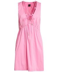Pinko - Mini Dress Cotton, Polyamide, Elastane, Polyester - Lyst