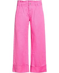 Shoe - Fuchsia Jeans Cotton, Elastane - Lyst