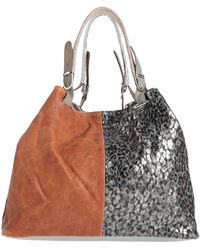 EBARRITO - Tan Handbag Soft Leather - Lyst