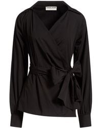 La Petite Robe Di Chiara Boni - Top Cotton, Polyamide, Elastane - Lyst