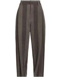 Uma Wang - Khaki Pants Virgin Wool, Polyamide, Elastane - Lyst