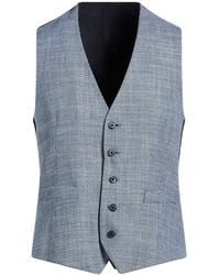 Lardini - Tailored Vest Wool, Silk, Linen - Lyst