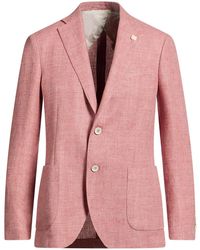 Lardini - Blazer Linen, Wool - Lyst