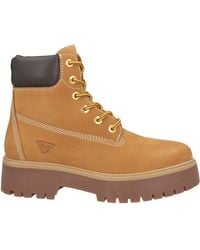 Docksteps - Camel Ankle Boots Leather - Lyst