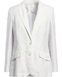120% Lino - Blazers - Lyst