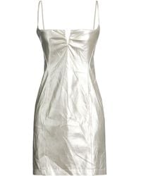 HUGO - Mini Dress Polyester, Polyurethane - Lyst