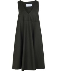 Harris Wharf London Robe aux genoux - Noir