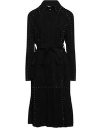 Alberta Ferretti - Overcoat & Trench Coat - Lyst