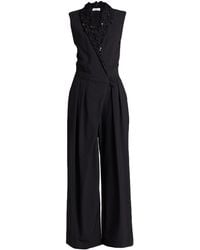 Brunello Cucinelli - Jumpsuit Virgin Wool, Polyamide, Elastane, Polyester - Lyst